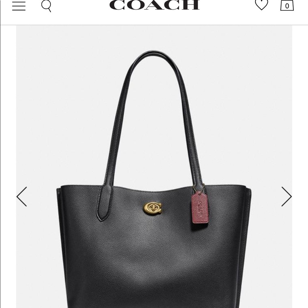 NWT Coach Willow Tote